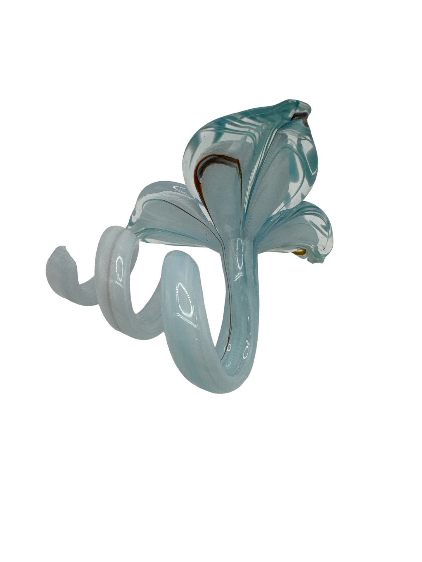 Blown Art Glass Candle Holder