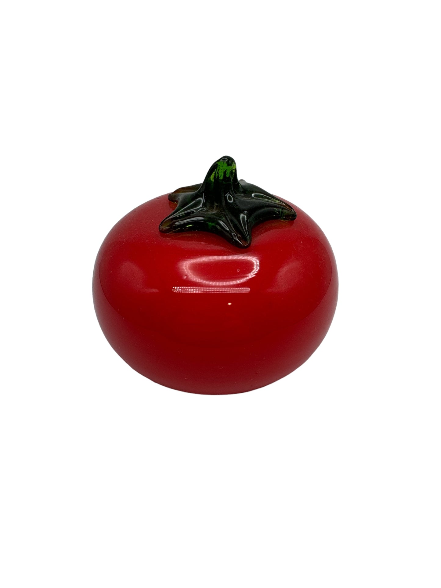 Tomato Art Glass