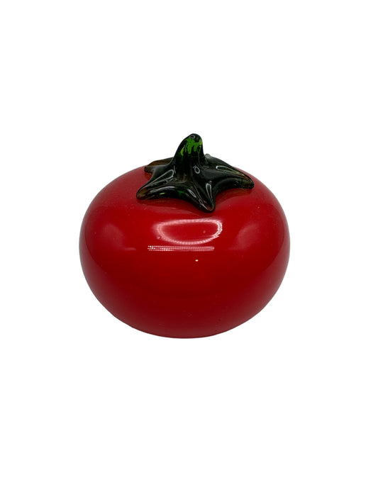 Tomato Art Glass