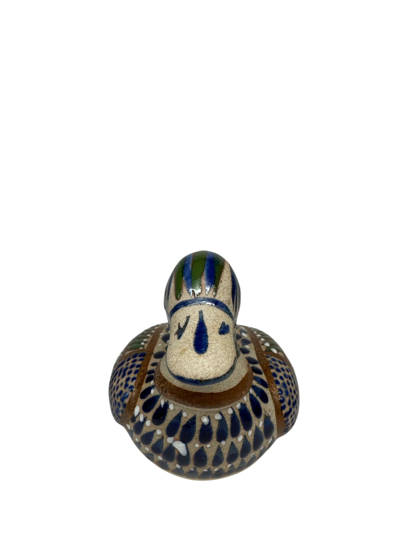 Mexican Tonala Pottery Folk Art Duck