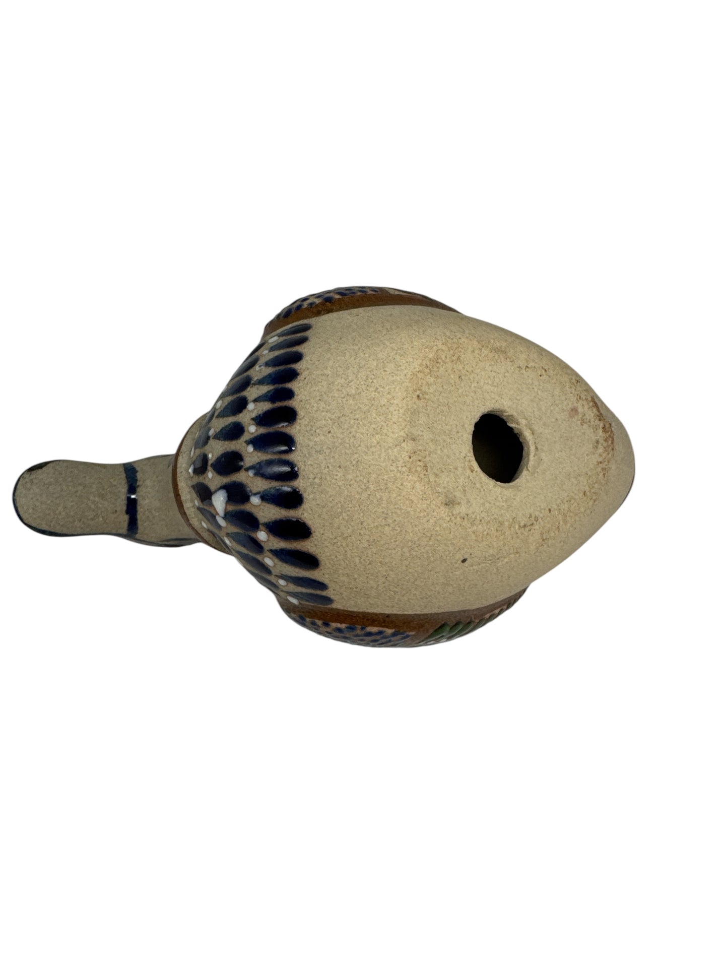 Mexican Tonala Pottery Folk Art Duck