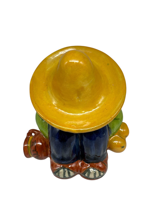 Mexican Siesta Man Pottery Figurine