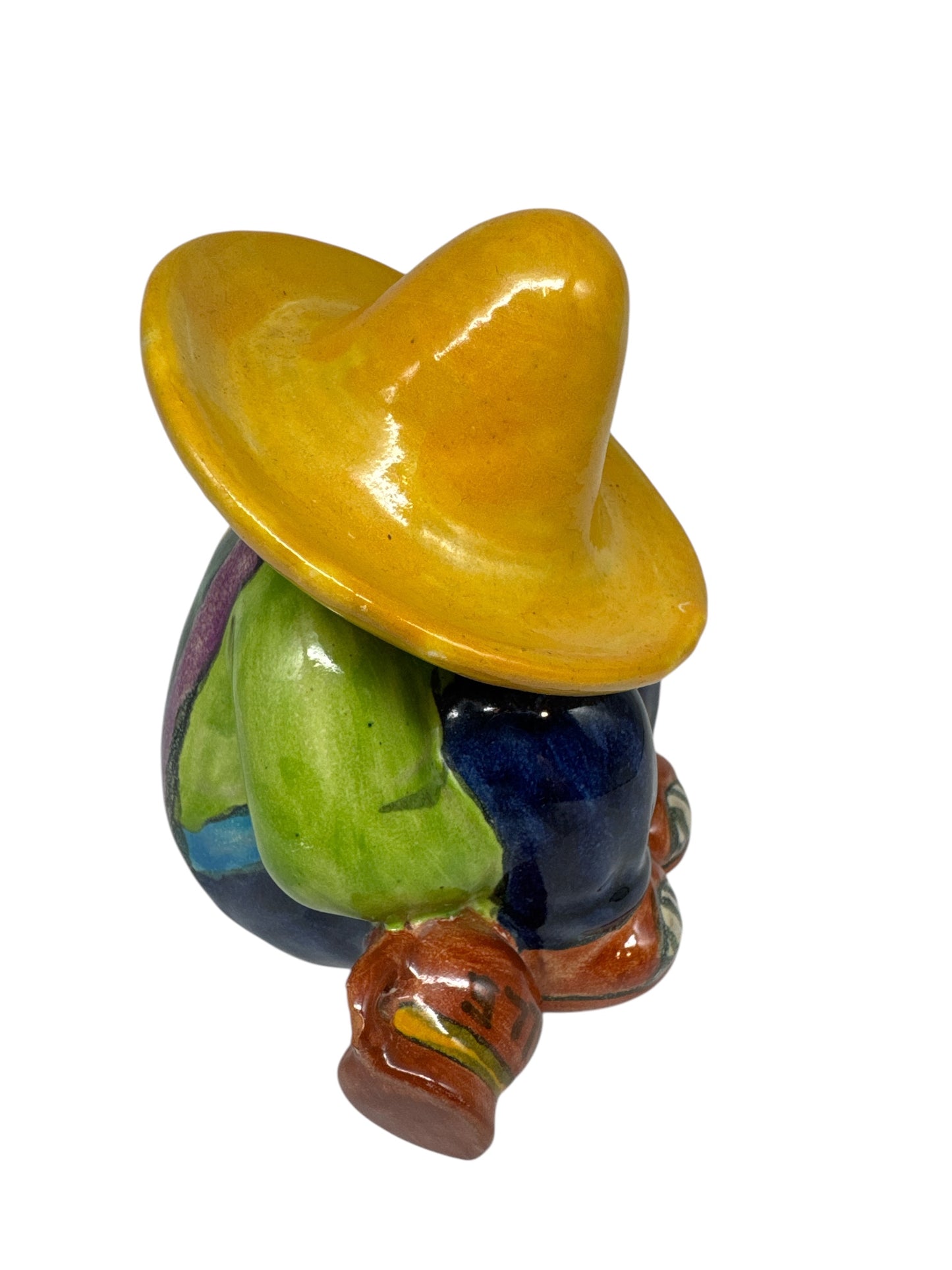 Mexican Siesta Man Pottery Figurine