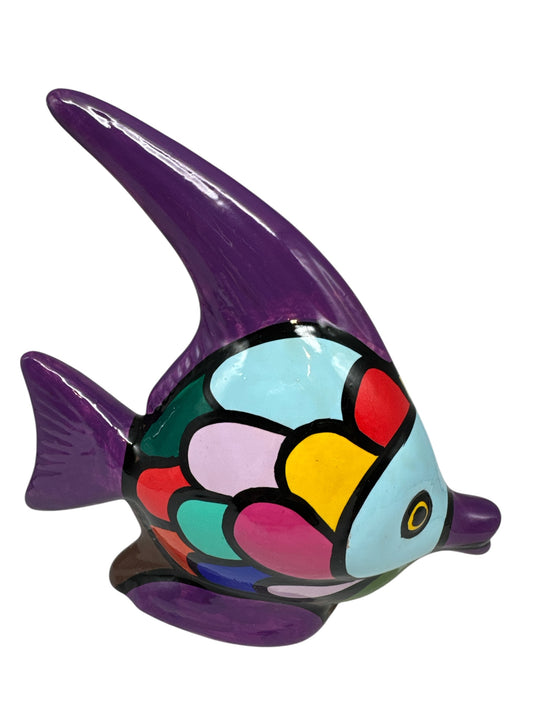 Mexican Folk Art Talavera Pottery Fish