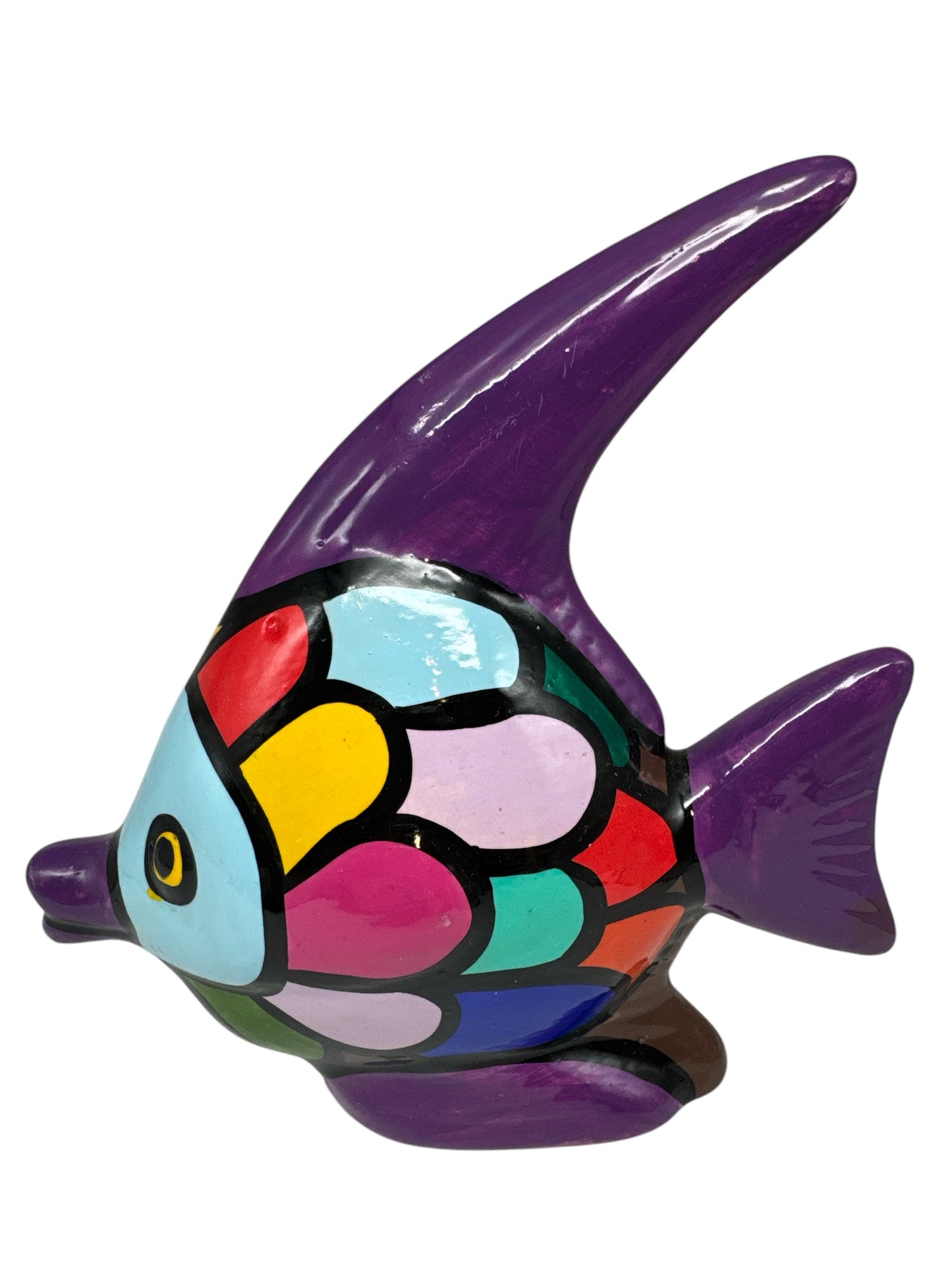 Mexican Folk Art Talavera Pottery Fish