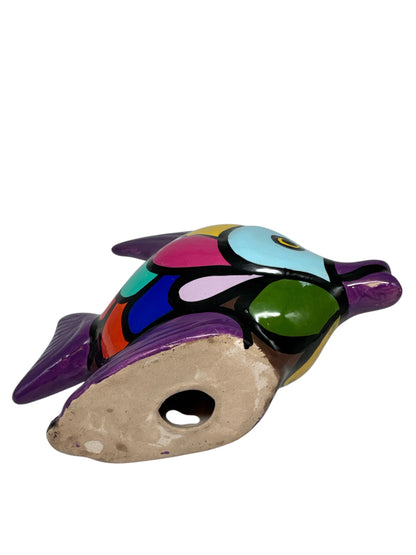 Mexican Folk Art Talavera Pottery Fish