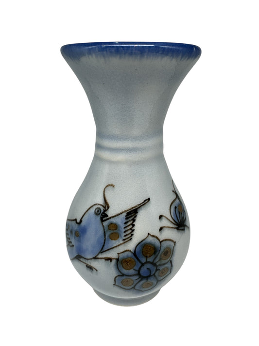 Mexican Tonala Folk Art Vase
