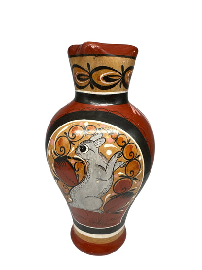 Mexican Tonala Burnished Pottery Pitcher